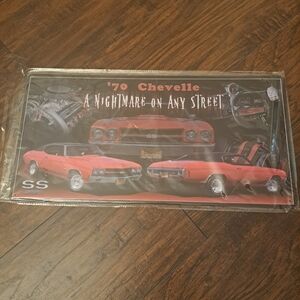 '70 Chevelle Sign